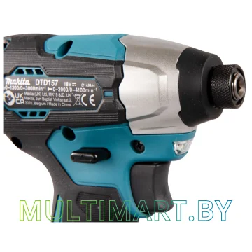 Ударный винтоверт Makita DTD157RTJ (с 2-мя АКБ, кейс) картинка 11